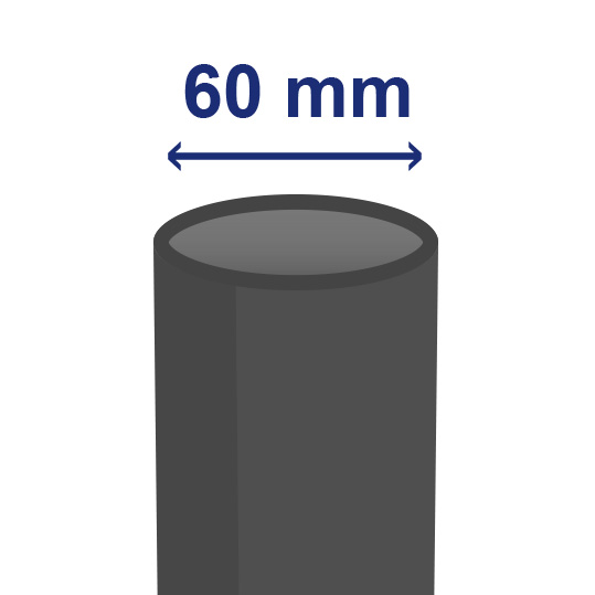60 mm inwendig