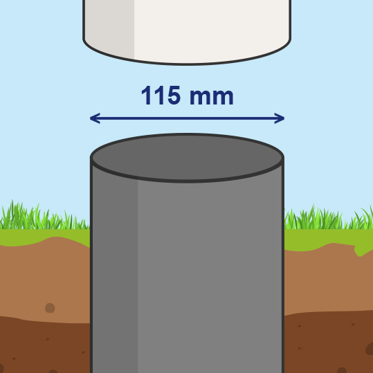 115 mm