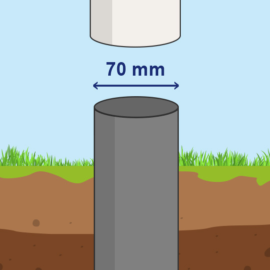 70 mm
