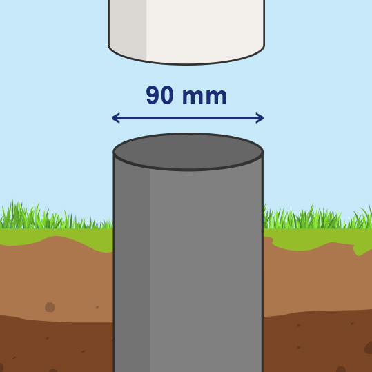 90 mm