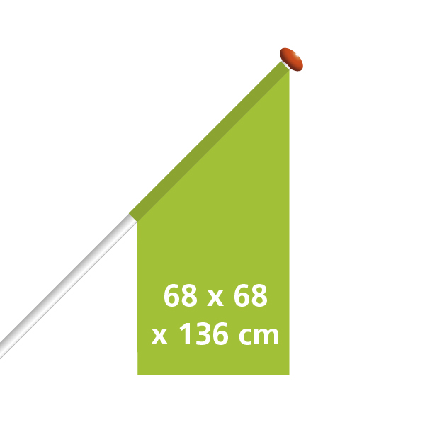 68 x 68 x 136